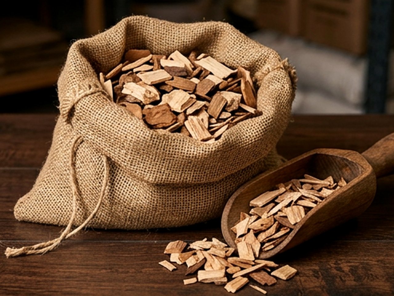 Щепа для копчения 15 л в Белоозёрском